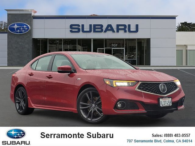 2019 Acura TLX A-Spec Red Leather