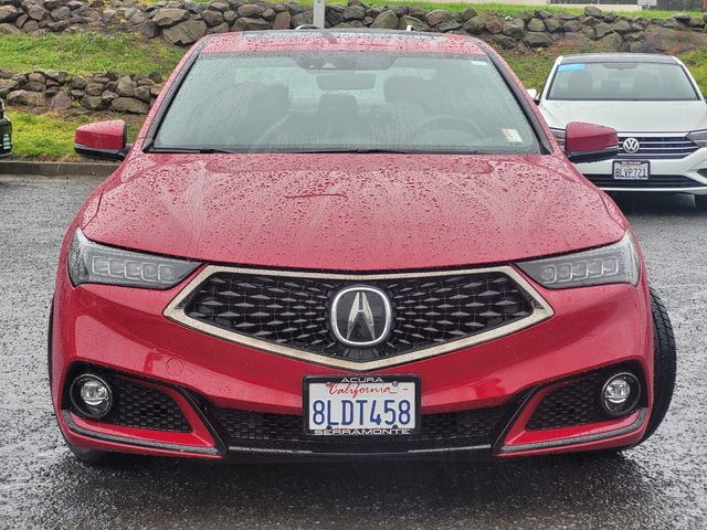 2019 Acura TLX A-Spec Red Leather