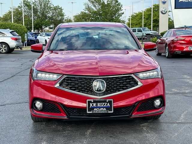 2019 Acura TLX A-Spec Red Leather