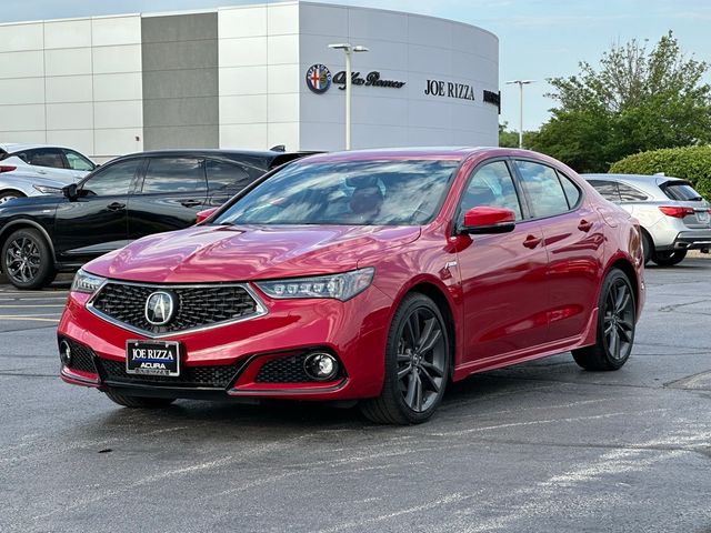 2019 Acura TLX A-Spec Red Leather