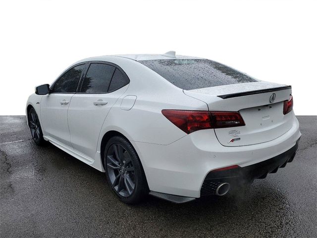 2019 Acura TLX A-Spec Red Leather