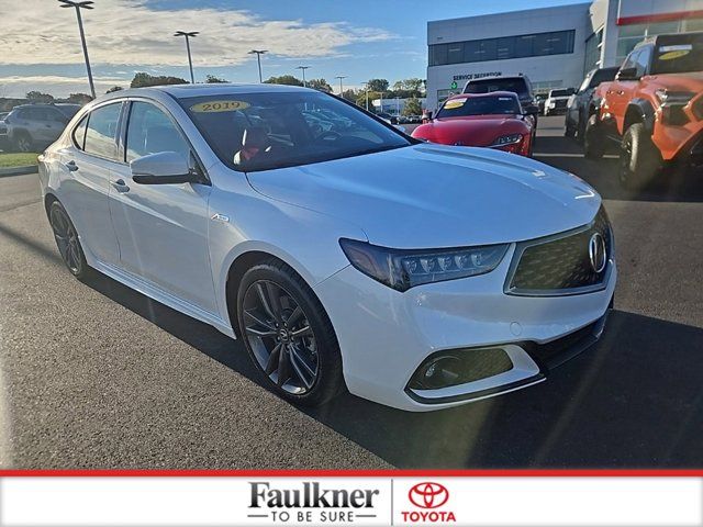 2019 Acura TLX A-Spec Red Leather