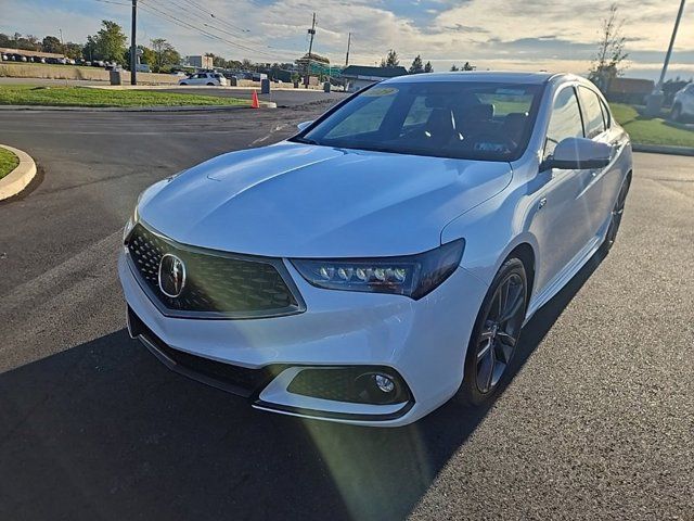 2019 Acura TLX A-Spec Red Leather