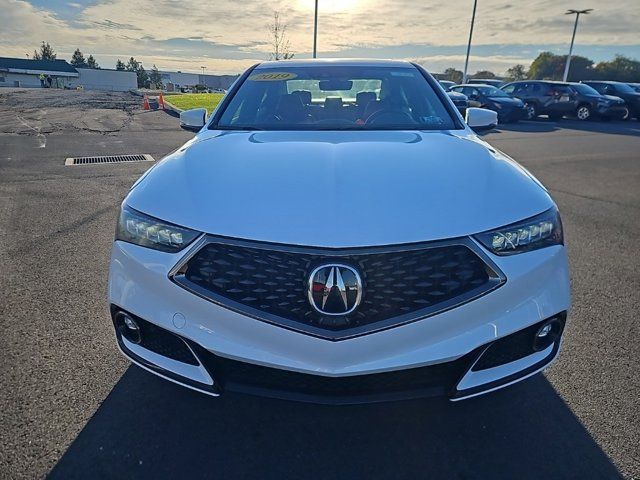 2019 Acura TLX A-Spec Red Leather