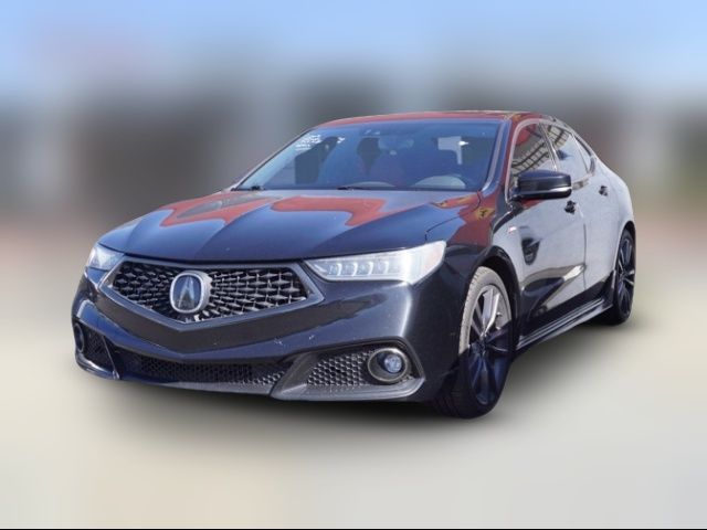 2019 Acura TLX A-Spec Red Leather