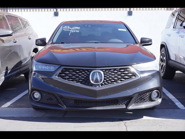 2019 Acura TLX A-Spec Red Leather