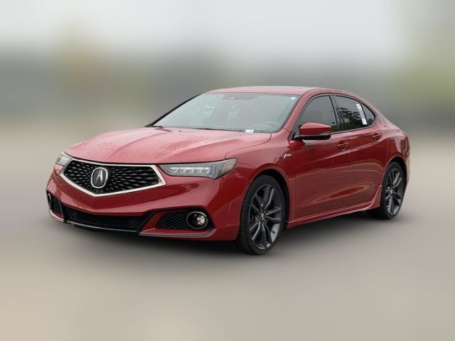 2019 Acura TLX A-Spec Red Leather