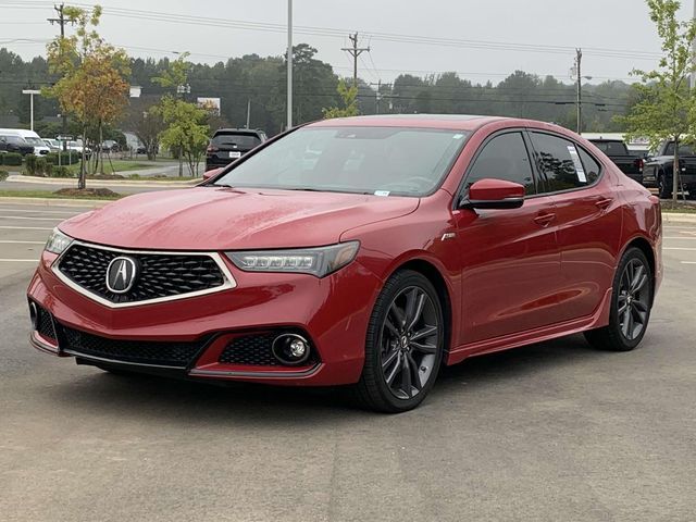 2019 Acura TLX A-Spec Red Leather