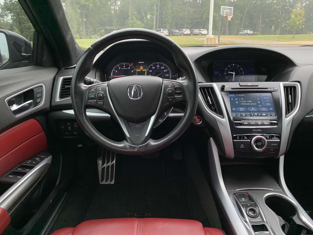 2019 Acura TLX A-Spec Red Leather