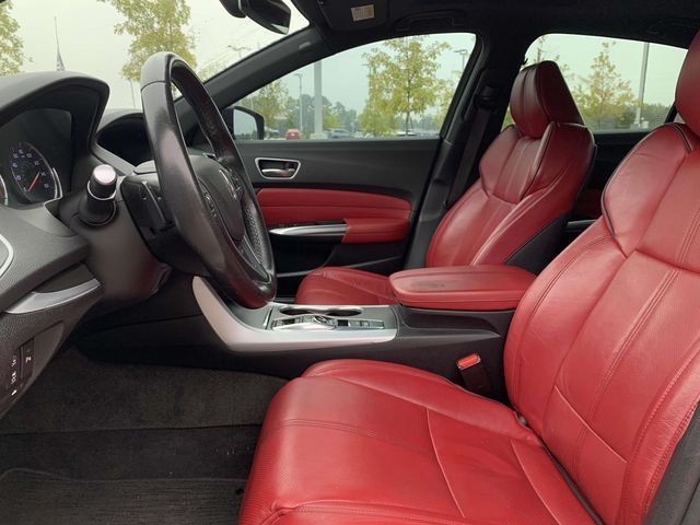 2019 Acura TLX A-Spec Red Leather