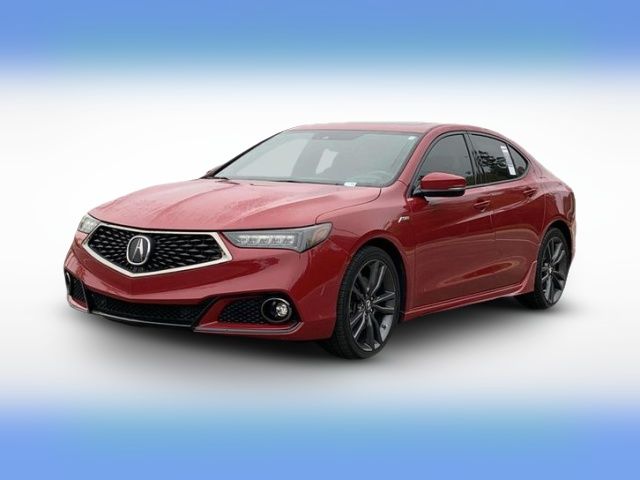 2019 Acura TLX A-Spec Red Leather