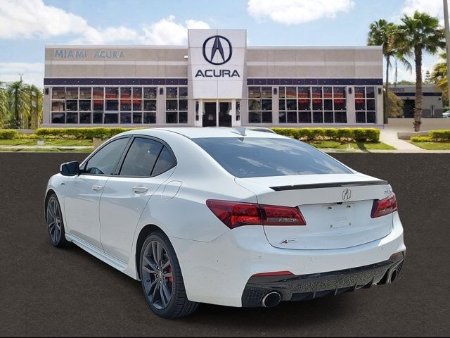 2019 Acura TLX A-Spec Red Leather