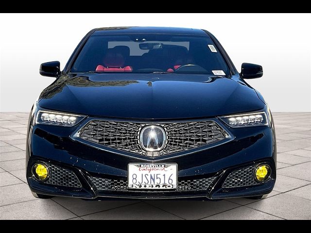 2019 Acura TLX A-Spec Red Leather