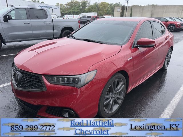 2019 Acura TLX A-Spec Red Leather