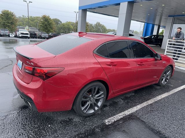 2019 Acura TLX A-Spec Red Leather