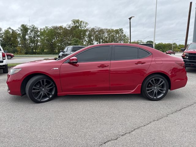 2019 Acura TLX A-Spec Red Leather