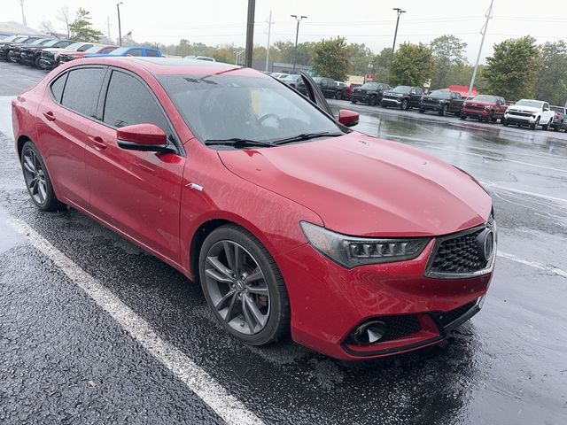 2019 Acura TLX A-Spec Red Leather