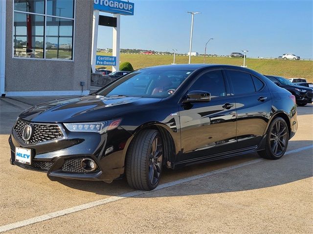 2019 Acura TLX A-Spec Red Leather