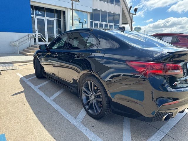 2019 Acura TLX A-Spec Red Leather