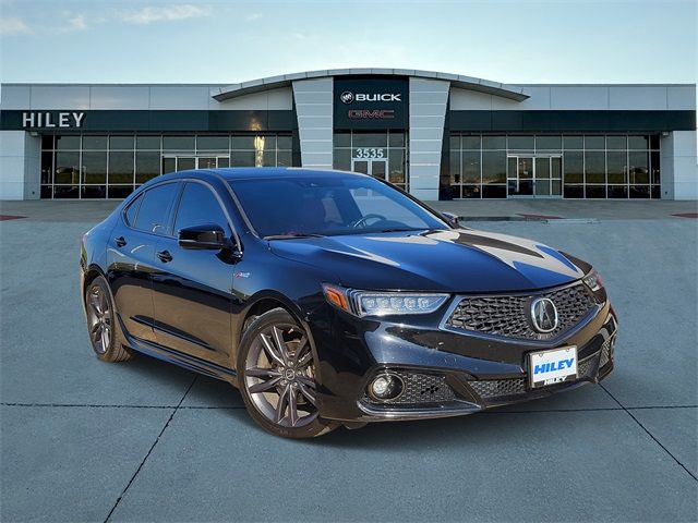 2019 Acura TLX A-Spec Red Leather