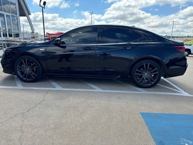 2019 Acura TLX A-Spec Red Leather