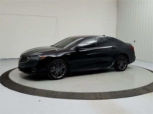 2019 Acura TLX A-Spec Red Leather