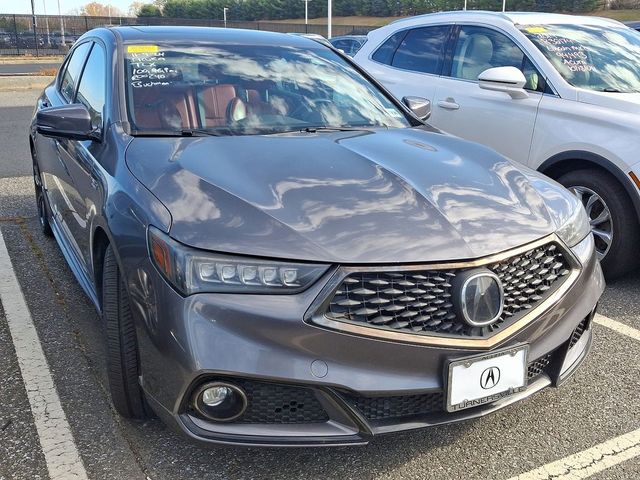 2019 Acura TLX A-Spec Red Leather