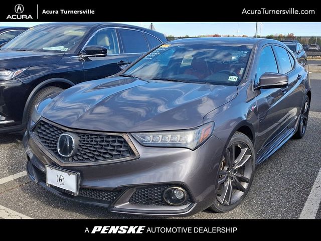 2019 Acura TLX A-Spec Red Leather