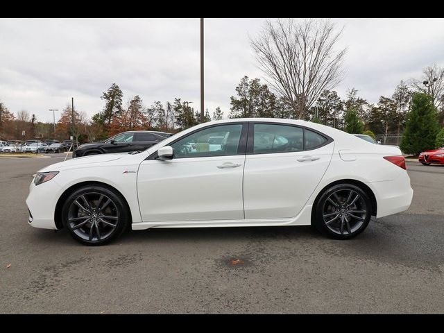 2019 Acura TLX A-Spec Red Leather