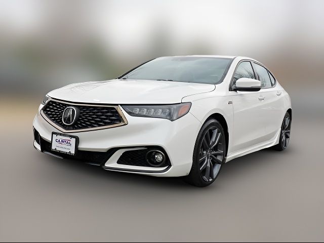 2019 Acura TLX A-Spec Red Leather