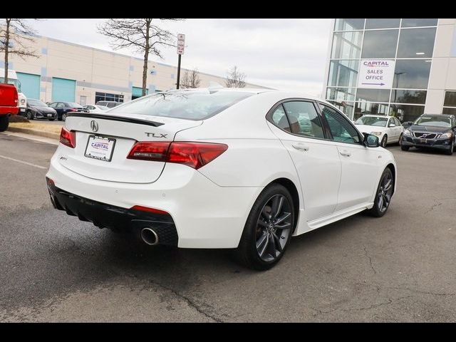 2019 Acura TLX A-Spec Red Leather