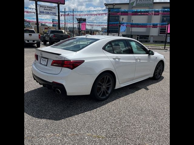 2019 Acura TLX A-Spec Red Leather