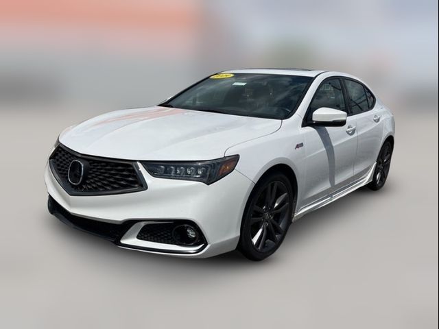2019 Acura TLX A-Spec Red Leather