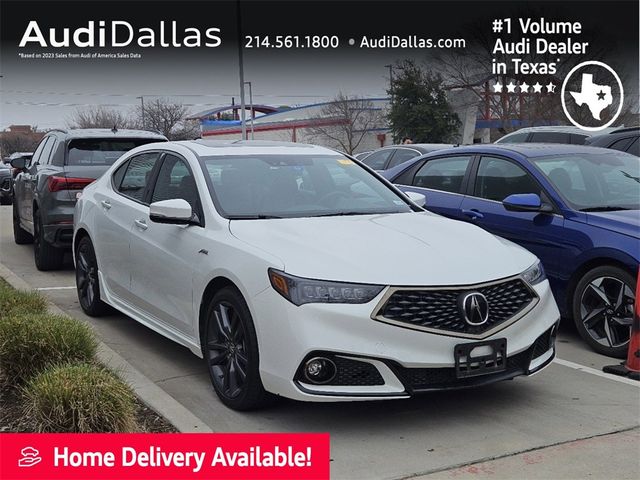 2019 Acura TLX A-Spec Red Leather