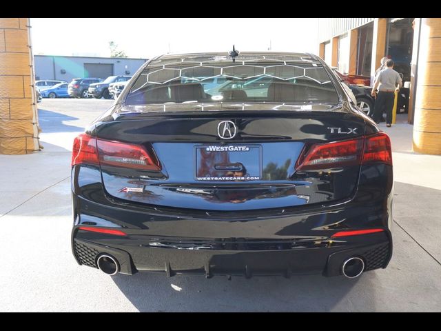 2019 Acura TLX A-Spec Red Leather