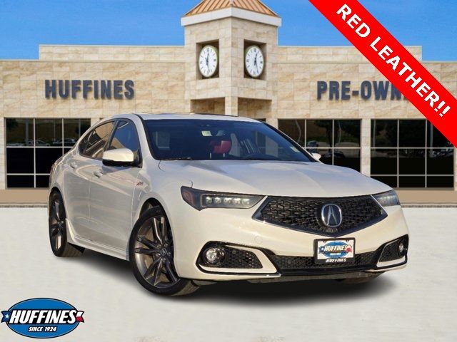 2019 Acura TLX A-Spec Red Leather