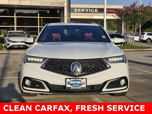 2019 Acura TLX A-Spec Red Leather