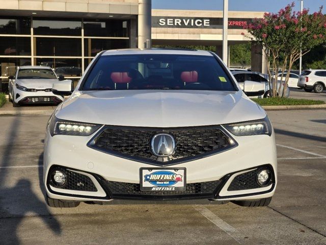 2019 Acura TLX A-Spec Red Leather