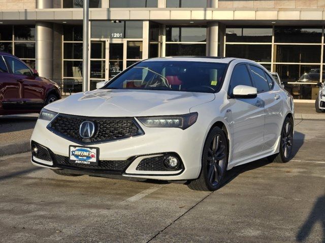 2019 Acura TLX A-Spec Red Leather