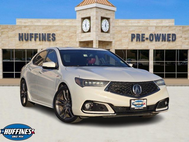 2019 Acura TLX A-Spec Red Leather