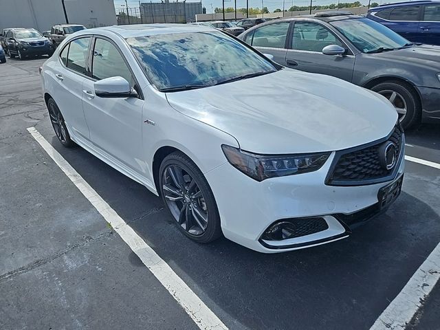 2019 Acura TLX A-Spec Red Leather