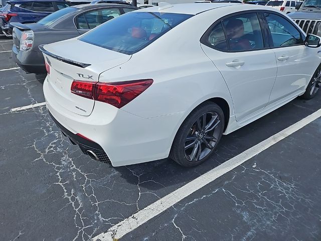 2019 Acura TLX A-Spec Red Leather