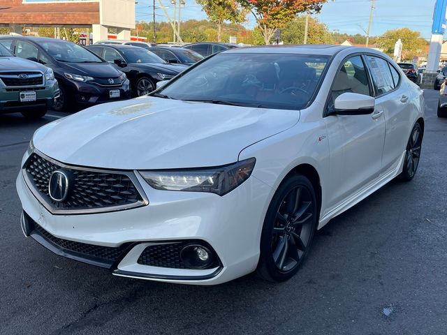 2019 Acura TLX A-Spec Red Leather