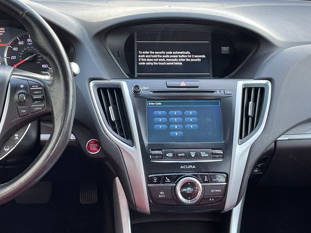 2019 Acura TLX A-Spec Red Leather