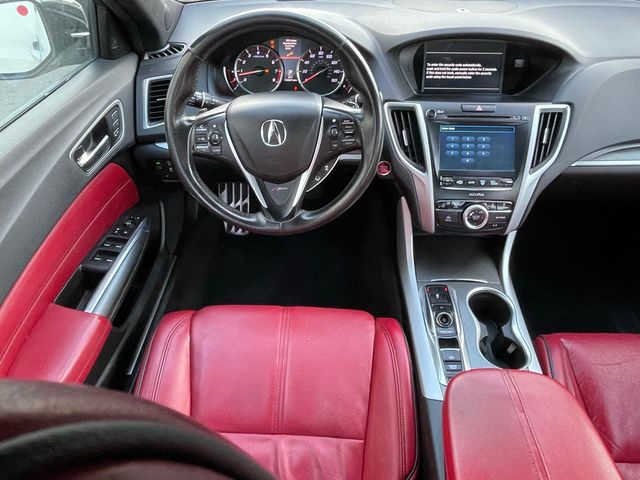 2019 Acura TLX A-Spec Red Leather