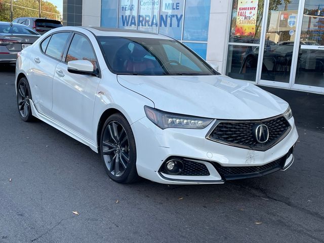 2019 Acura TLX A-Spec Red Leather