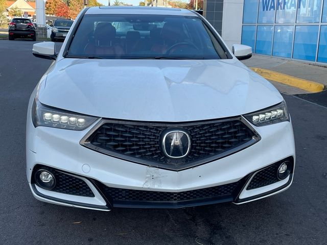 2019 Acura TLX A-Spec Red Leather