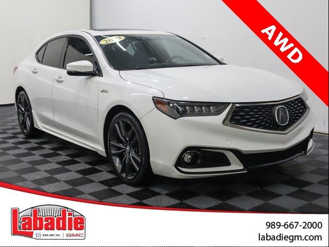 2019 Acura TLX A-Spec Red Leather