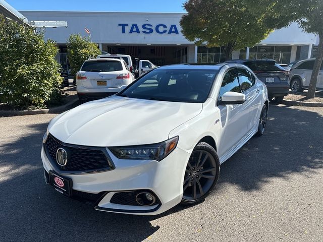 2019 Acura TLX A-Spec Red Leather