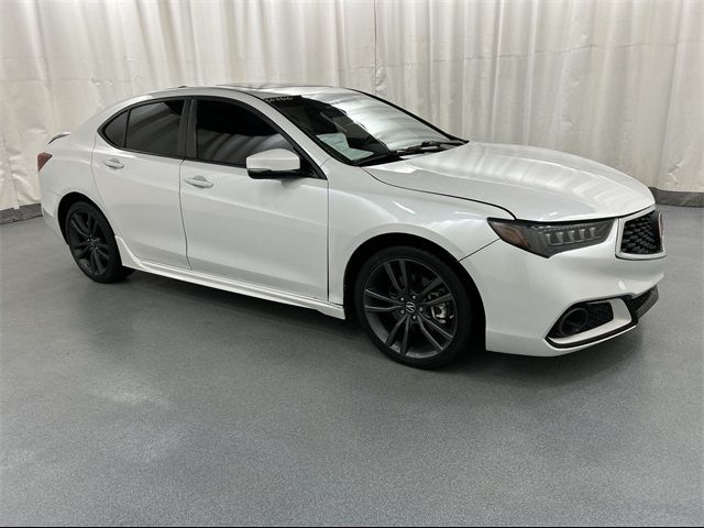 2019 Acura TLX A-Spec Red Leather